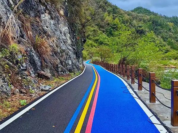 南浔彩色沥青道路